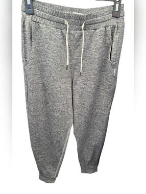 Feat  Gray Cozy Drawstring Jogger Sweatpants